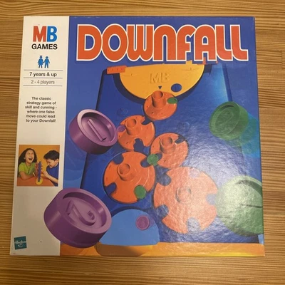 Vintage Downfall Board Game 1999 MB Games 100% Complete amazing condition  - Image 1 of 4