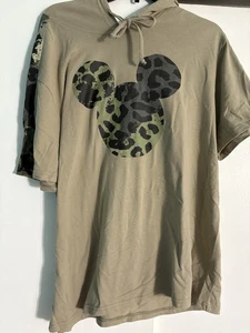 Walt Disney World Animal Kingdom Damen Gepard Mickey Mouse T-Shirt Hoodie - Bild 1 von 5