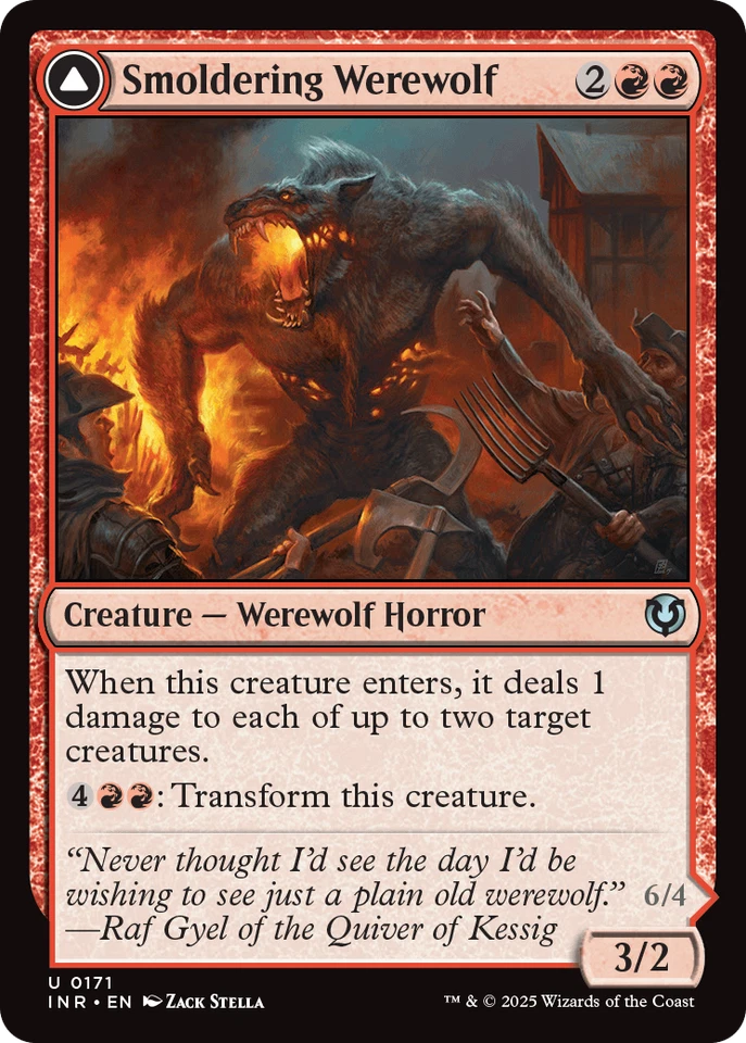 MTG Smoldering Werewolf English INR - Image 1 of 1