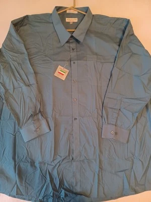 Daniel Ellissa Dress Shirt Teal 22.5/37/38 DS3001 - Image 1 of 4