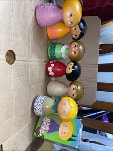 Konvolut 6 Avon Small World Figuren Flaschen - - Bild 1 von 11