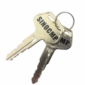 2 Pcs/lot Parts Excavator for Komatsu Ignition Key 787 Truck New - Picture 1 of 8