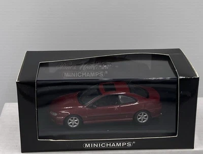 1:43 PEUGEOT 406 COUPE 1996 LUCIFER RED MINICHAMPS 430112620 - Image 1 of 4