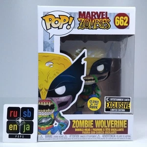 Funko Pop! Marvel Zombies X-Men Zombie Wolverine Glows EE Exclusive #662 - Picture 1 of 6