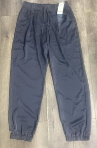 Uniqlo Women Satin Drape Jogger Pants Gray S M L NWT - Picture 1 of 5