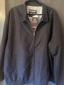 Men’s Chaps Ralph Lauren Jacket Windbreaker American Navy Polyester Size 2XL - Picture 1 of 4