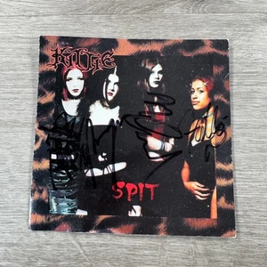 Kittie Spit handsigniertes CD Cover Booklet signiert Metal Band - Bild 1 von 7