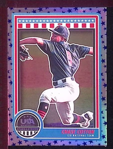 Lámina de béisbol Chase Cotton 2025 Panini estrellas y rayas EE. UU. #11 *ESTRELLAS* - Imagen 1 de 2