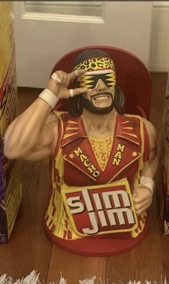 MACHO MAN RANDY SAVAGE Slim Jim Display 2025 Collector Series Mint - Brand New! - Image 1 of 3