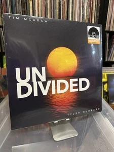 Tim McGraw Tyler Hubbard Undivided ORANGE colored vinyl RSD 2021 SEALED - Picture 1 of 3