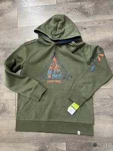 Lake & Trail Graphic Pullover Hoodie Size xl (14/16 New - Picture 1 of 4