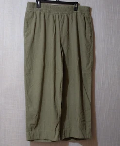 EUC Old Navy Comfort Waistband High-Rise Wide-Leg Linen Pants Women's XL #H72-14 - Picture 1 of 9