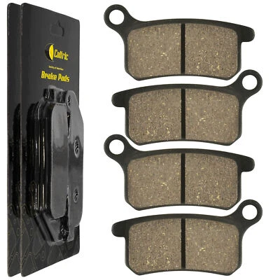 Caltric Front and Rear Brake Pads for KTM SX65 SX 65 2009-2020 / 65 SXS 2012-13 - Image 1 of 4
