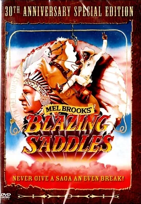 Blazing Saddles - Mel Brooks - Gene Wilder, Slim Pickens, Harvey Korma -New DVD - Image 1 of 2