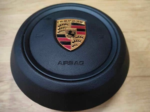 Driver Airbag Porsche 911 992 TAYCAN MACAN MK2 NEW MODELS ORIGINAL - Picture 1 of 4