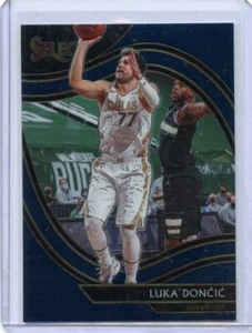 2021 Panini Select Luka Doncic Dallas Mavericks Blue Courtside #201 🚀😳💥MINT - Picture 1 of 2