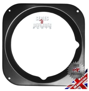 Land Rover Series 2/2a/3 Alu Headlight Surround Bezel primed in Black PVB ETCH - Picture 1 of 2
