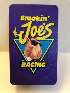 Smokin' JOE CAMEL Racing Matchbook Tin with Matches and Ads - Vintage - 1994
