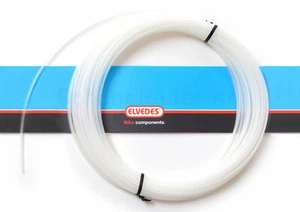 Elvedes Liner für Brems- und Schaltzüge, Nylon, ø2 mm, transparent-weiß, 1 Meter - Bild 1 von 2