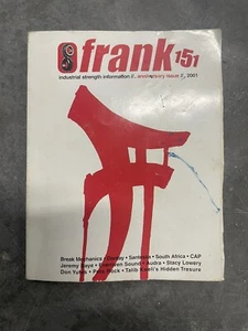 FRANK 151 Magazine Anniversary Issue 2001 RARE - Picture 1 of 2