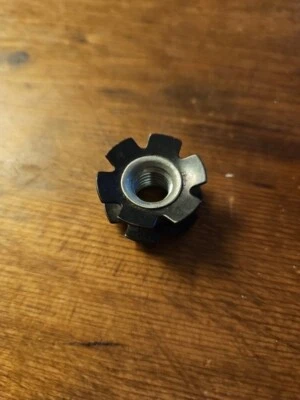 Star Nut 26mm dia for bicycle 1 1/8 steerer fork with M10 Thread  - Image 1 of 2