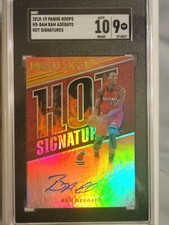 Bam Adebayo 2018-19 Panini NBA Hoops Hot Signatures Auto #HS-BAM SGC 10/9 🔥 