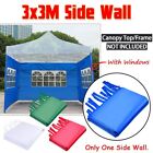 Oxford Cloth Side Wall for Canopy Tent Available in White Red Green and Blue