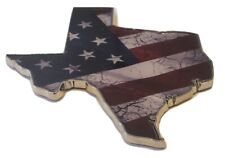 3.5" American Flag Texas Emblem State Edition Decal Truck Badge Decal Usa Us