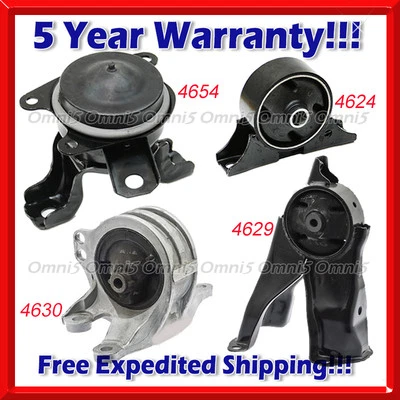 Juego de montaje de motor y transmisión K956 para Mitsubishi Endeavor 2004-2011 3,8 L 4 piezas Foto 1 de 4