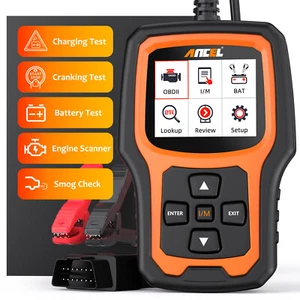 ANCEL AD410 PRO OBD2 Scanner Battery Test Code Reader Auto Diagnose Check Engine - Picture 1 of 12