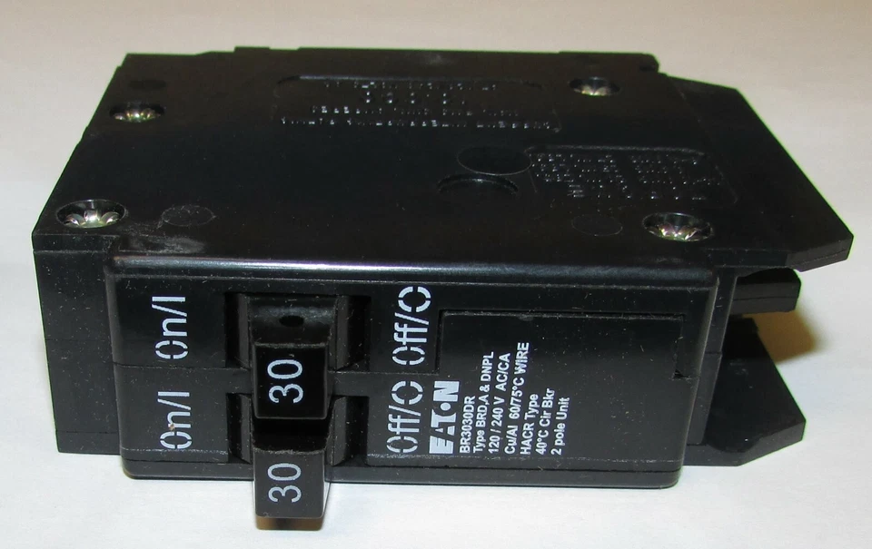 CUTLER-HAMMER EATON CUTLER HAMMER BR3030DR BR3030 Duplex Type BR Circuit Breaker Type BRD DNPL