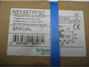 SCHNEIDER ELECTRIC NSYAEFPFSC WALL FIXING LUGS PKG OF 4 NSFS - Picture 1 of 6