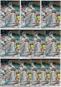 Lote de tarjetas 2018 Topps Jordan Montgomery #427 (12) Rookie Cup Yankees Diamondbacks - Imagen 1 de 1
