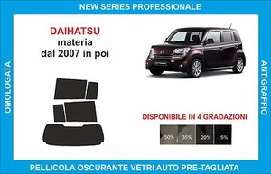 pellicole oscuranti vetri daihatsu materia dal 2007 in poi - Imagen 1 de 1