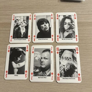1992 NME Playing Cards Lot Of 6 Cards - Picture 1 of 2