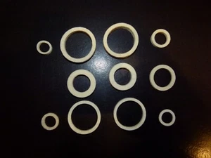 AWO 425 T-51 - FILZRING SATZ KOMPL. - FILZ-DICHTUNGEN - 12-TEILIG - TOP - 417425 - Picture 1 of 2