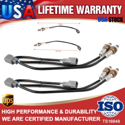4X O2 Oxygen Sensor Upstream Downstream For Toyota 4Runner Lexus GX470 2003 2004 — 第 1/4 张图片