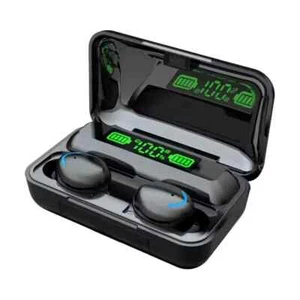 Wireless Bluetooth Earphones Waterproof Earphone-Black - Picture 1 of 7