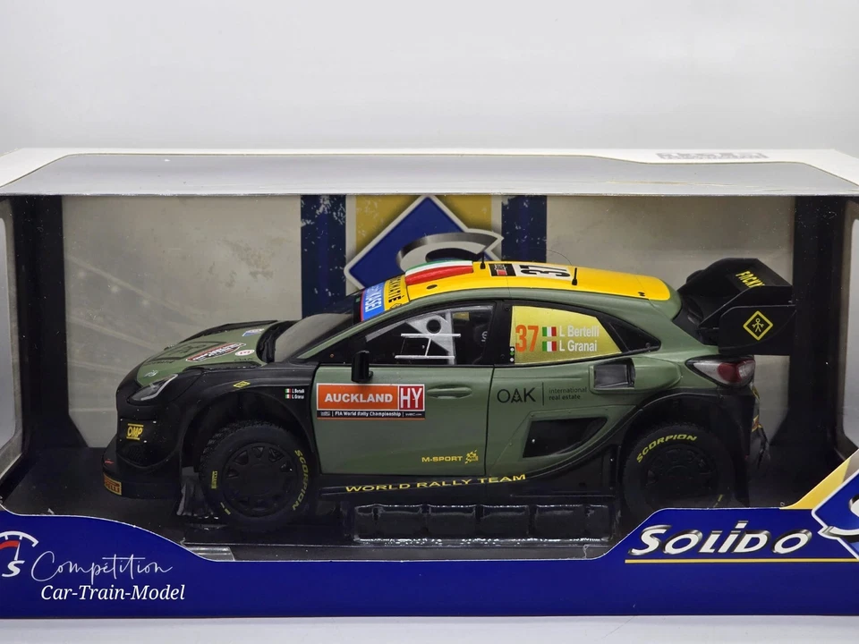 Ford Puma Rally1 Rally New Zealand 2023 - SOLIDO 1:18 - Immagine 1 di 1