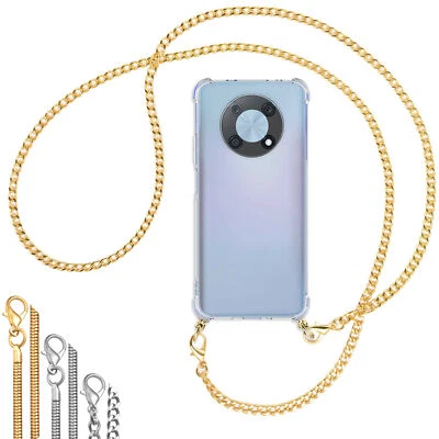 Collana (Catena in metallo) per Huawei nova Y90 Cover protettiva Custodia  cordi - Immagine 1 di 4