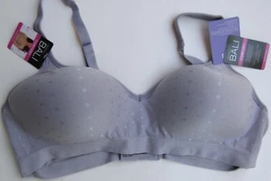 New Bali Comfort Revolution Wirefree Foam Bra 3463/B540 Pick 1 Band 34-40 - Picture 1 of 17