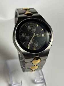 Relic by Fossil Men's Silver Black Dial Chronograph ZR66014 - Picture 1 of 4