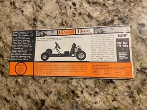 Vintage Bird Engineering Eagle Go Kart Advertisement - Picture 1 of 1
