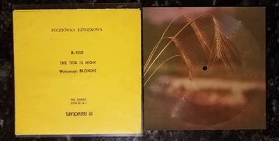 Blondie 1980 The Tide Is High 7" Poland Picture Disc Tonpress R-1138 EX++/NM - Image 1 of 4