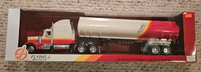 Jada Toys 2002 1/32 - Transporte Flying J - Cabina Peterbilt con petrolero - Nuevo en caja Foto 1 de 4