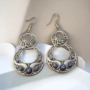 Paparazzi WEST COAST WHIMSICAL Blue Earrings NWOT! - Imagen 1 de 4