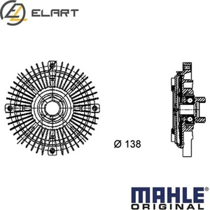 CLUTCH RADIATOR FAN CFC 61 000P FOR AUDI A6C4100C4V8 AAR 2.3L AAS 2.4LAAN 2.2L - Picture 1 of 17