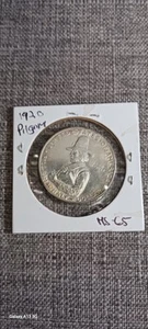 1920 Pilgrim Tercentenary Commemorative Half Dollar 50C - Picture 1 of 2