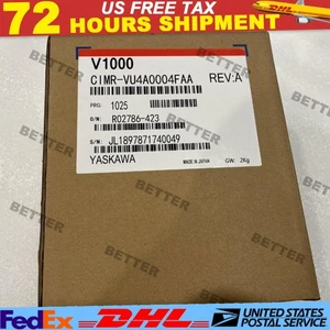 US FREE TAX 1PC YASKAWA CIMR-VU4A0004FAA Inverter CIMRVU4A0004FAA - Picture 1 of 4
