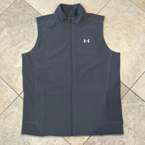 Under Armour OffGrid Fleece Weste Herren XXLT grau locker einfarbig Big Tall 1360455-012 - Bild 1 von 8
